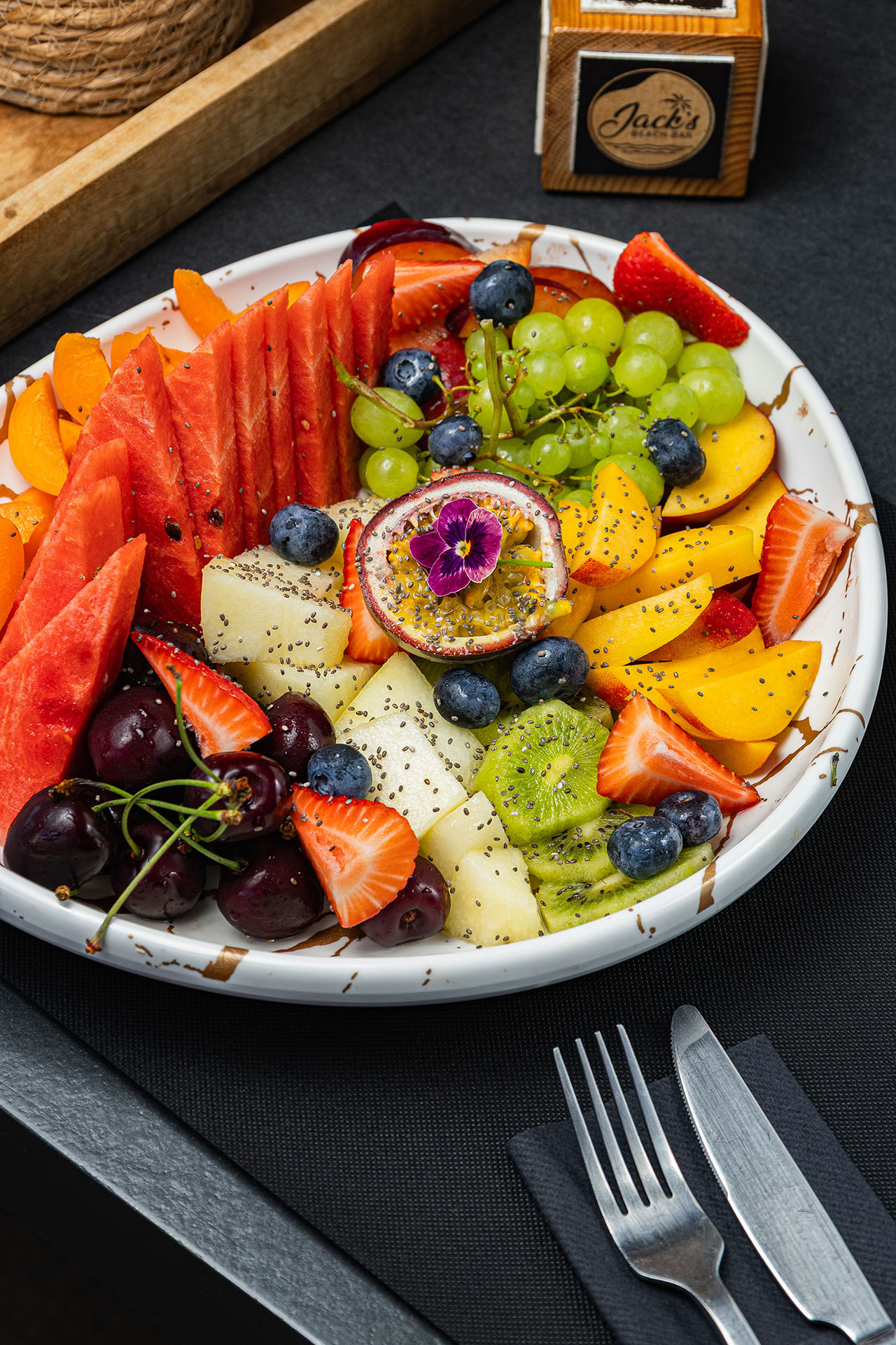 Seasonal fruit salad