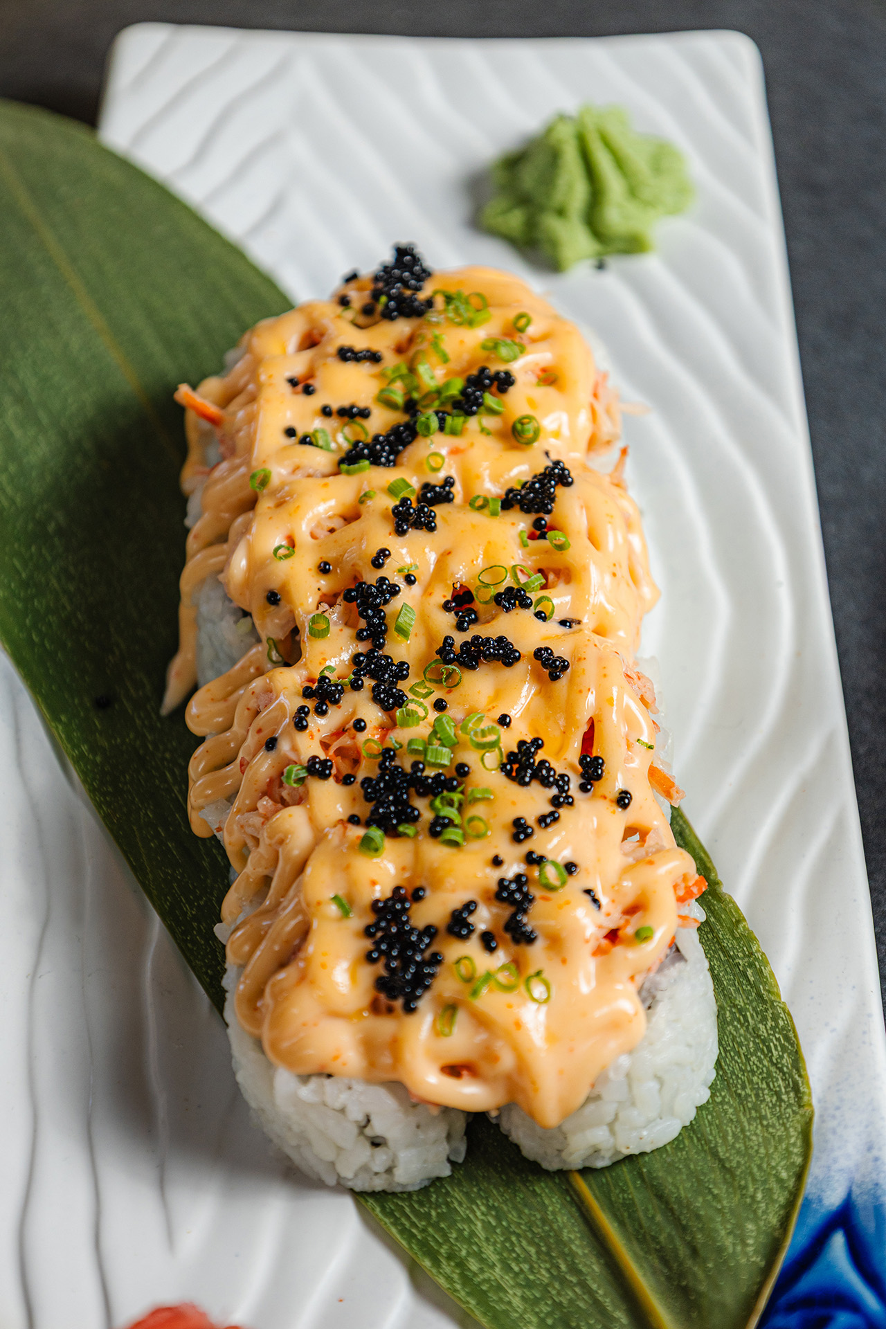 Seared Spicy Crab Roll