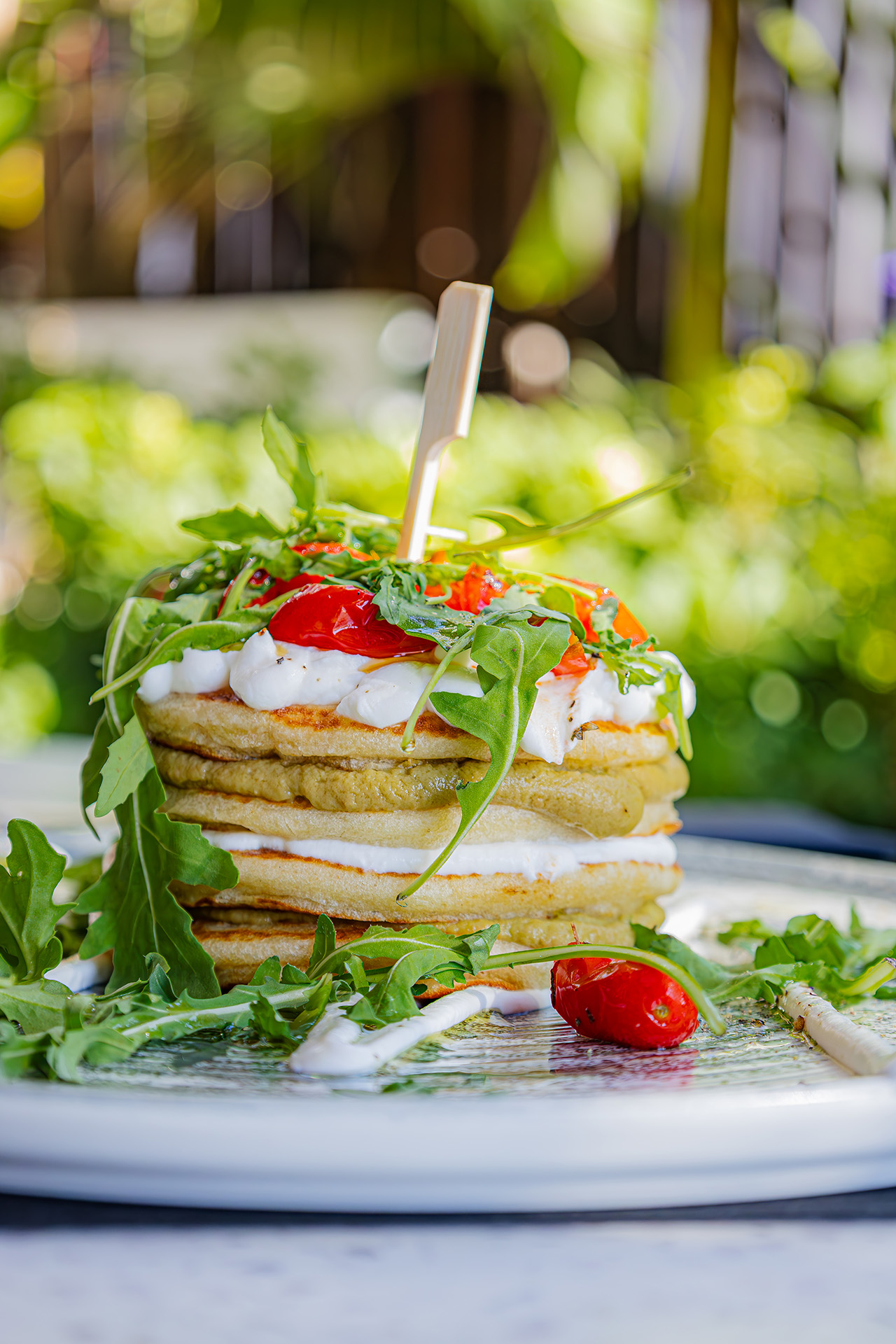 Salty pancakes