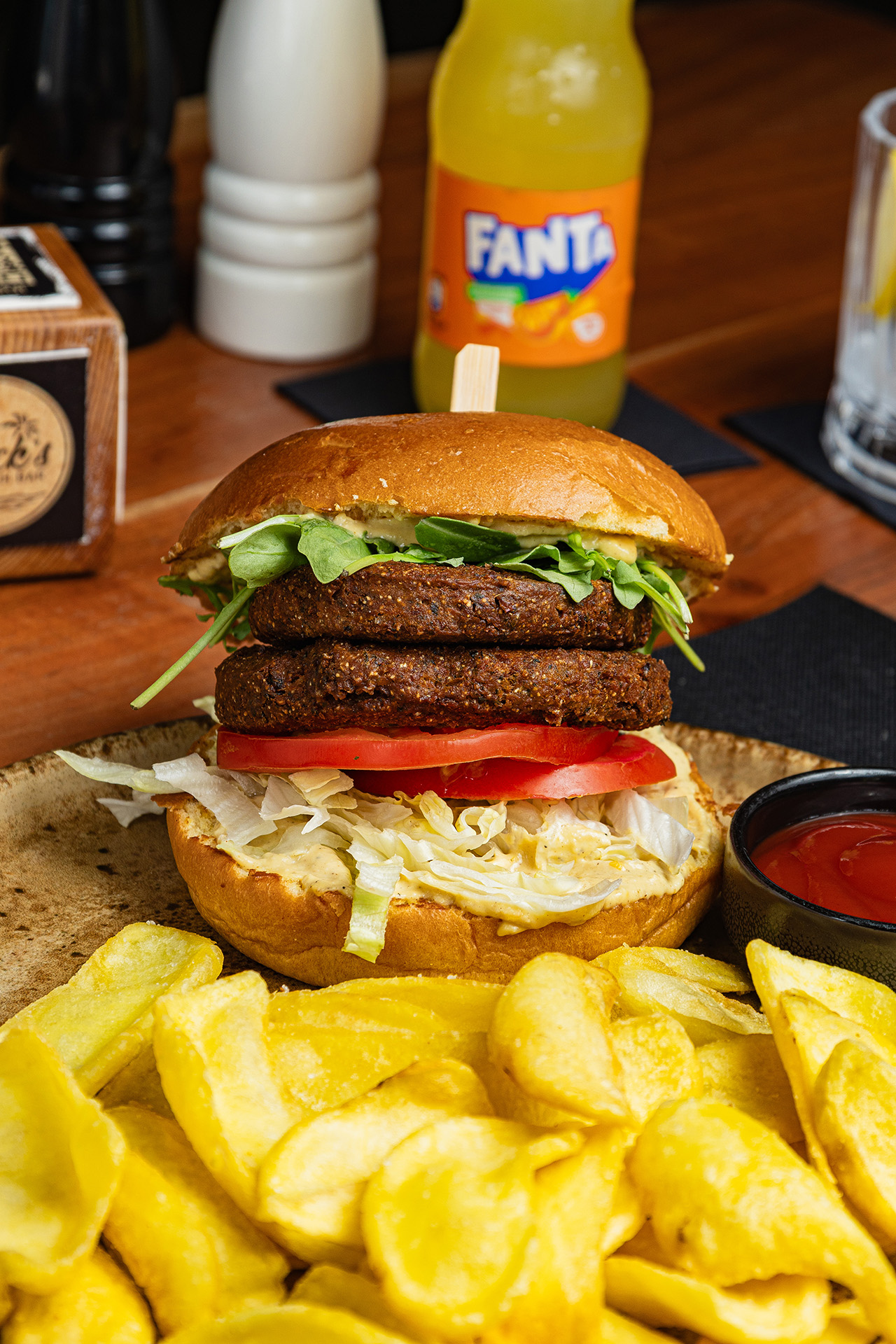 Vegan burger